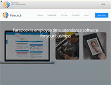 Tablet Screenshot of fareclock.com